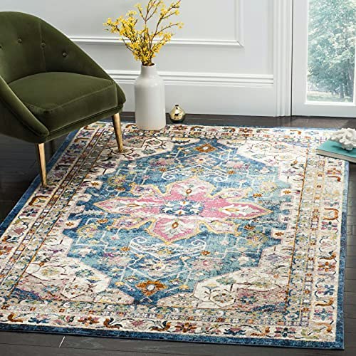 Safavieh Aria Collection 5'1" x 7'6" Oriental Medallion Area Rug: $85.11