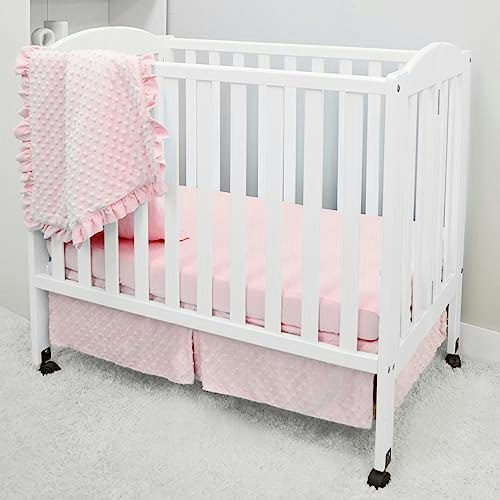American Baby Company Heavenly Soft Minky Dot 3-Piece Mini/Portable Crib Bedding Set: $32.28 American Baby Company Heavenly Soft Minky Dot 3-Piece Mini/Portable Crib Bedding Set: $32.28
