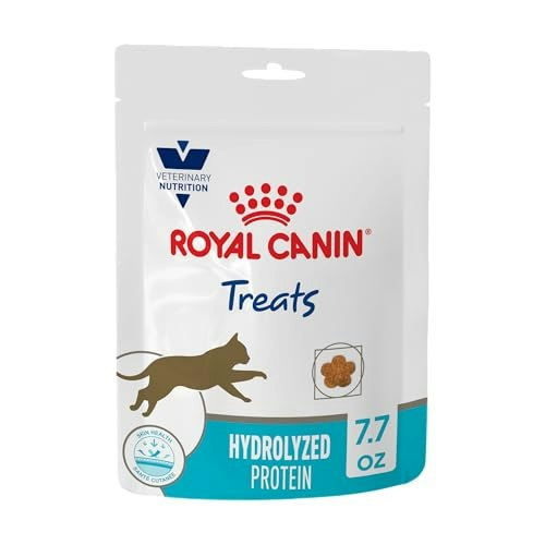 Royal Canin Veterinary Diet Feline Hydrolyzed Protein Adult Cat Treats 7.7-oz. Bag: $9.67 Royal Canin Veterinary Diet Feline Hydrolyzed Protein Adult Cat Treats 7.7-oz. Bag: $9.67