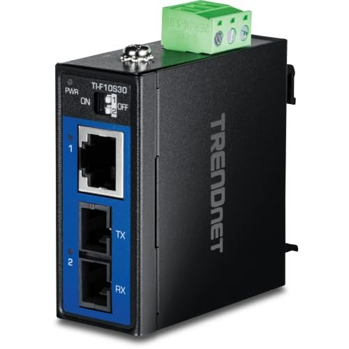 Trendnet Industrial 100Base-FX Single-Mode SC Fiber Converter: $77.59 Trendnet Industrial 100Base-FX Single-Mode SC Fiber Converter: $77.59