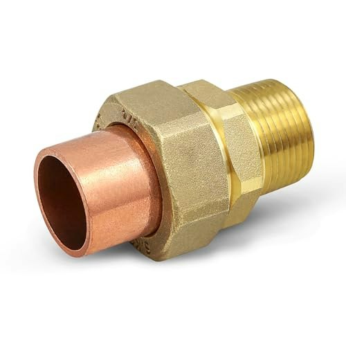 Supply Giant 1-Inch No Lead Copper Union Fitting: $23.19