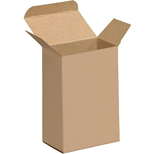 Aviditi 4" x 2.5" x 6" Kraft Brown Folding Gift Boxes 250-Pack: $79.19 Aviditi 4" x 2.5" x 6" Kraft Brown Folding Gift Boxes 250-Pack: $79.19