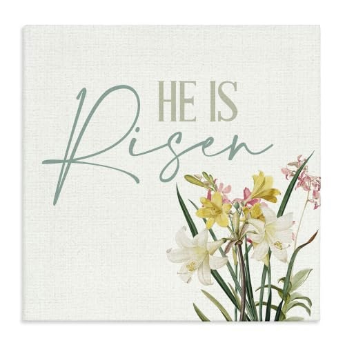 Stupell Industries 36 x 36-Inch Floral Faith Canvas Wall Art: $71.21 Stupell Industries 36 x 36-Inch Floral Faith Canvas Wall Art: $71.21
