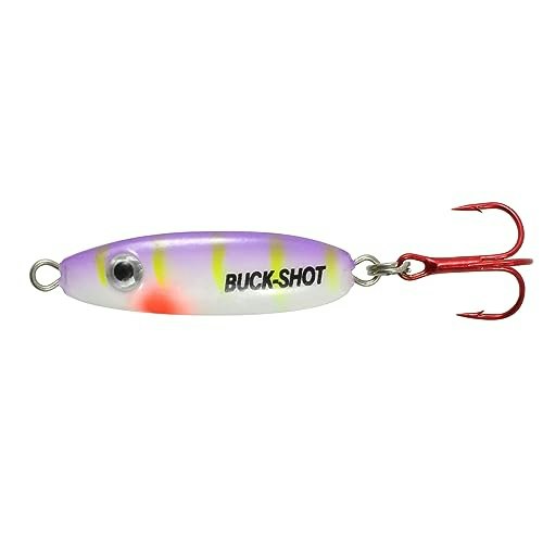 Northland Tackle UV Buck-Shot 1/8-oz Ice Fishing Rattle Spoon: $7.99