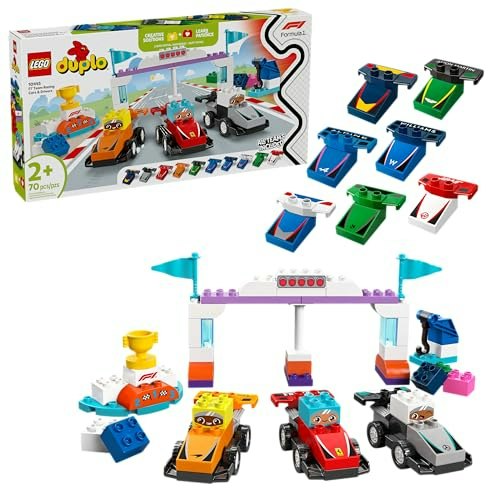 Lego Duplo Town F1 Team Race Cars & Drivers 10445: $31.49 Lego Duplo Town F1 Team Race Cars & Drivers 10445: $31.49
