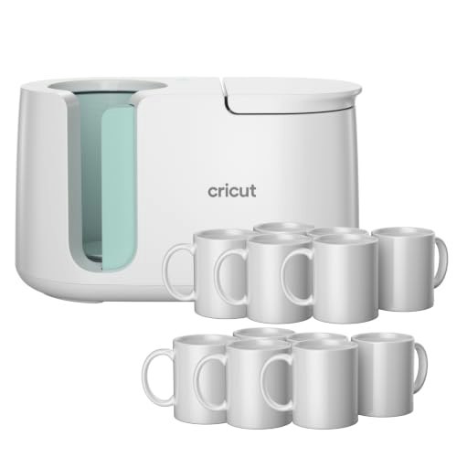 Cricut Mug Press 12-Pack 12oz Blank Mugs: $109 Cricut Mug Press 12-Pack 12oz Blank Mugs: $109