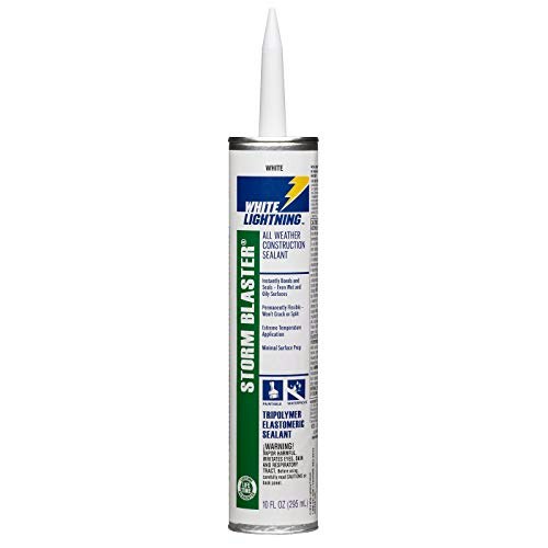 White Lightning Storm Blaster All Weather Construction Sealant 10oz: $9.99 White Lightning Storm Blaster All Weather Construction Sealant 10oz: $9.99