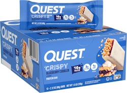 Quest Nutrition Crispy Blueberry Cobbler Protein Bar 12-Pack for $16 + free shipping w/ Prime
