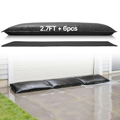 Vevor 3x1-Foot Flood Barrier 6-Pack for $21 + free shipping w/ Prime