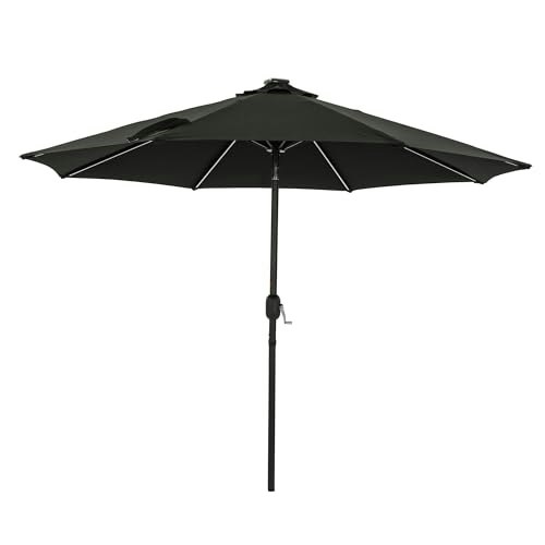 Mirage II Fiesta 9-foot Octagon Solar LED Market Umbrella: $150.99 Mirage II Fiesta 9-foot Octagon Solar LED Market Umbrella: $150.99