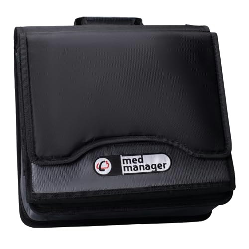 Med Manager Medical Binder 15-Bottle Capacity: $29.99 Med Manager Medical Binder 15-Bottle Capacity: $29.99