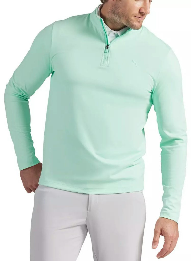 PUMA Men's CloudSpun Tech 3D LC Golf 1/4 Zip: $19