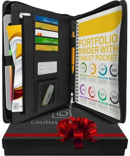 Lautus Designs Zippered Business Portfolio: $19.93 Lautus Designs Zippered Business Portfolio: $19.93