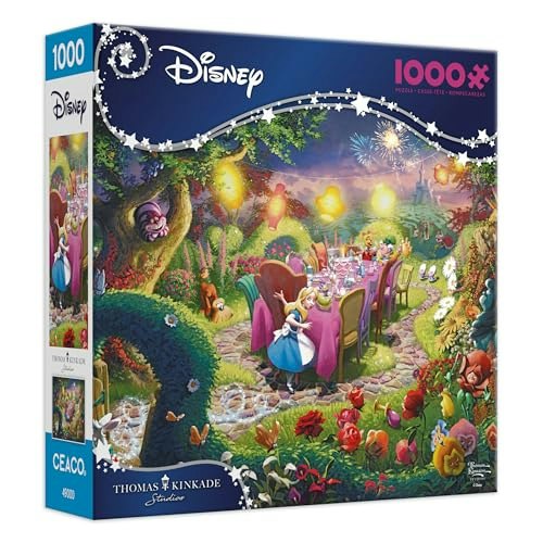 Ceaco Thomas Kinkade Alice in Wonderland 1,000-Piece Puzzle: $18.28 Ceaco Thomas Kinkade Alice in Wonderland 1,000-Piece Puzzle: $18.28
