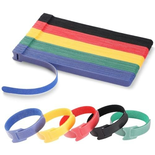 8-Inch Reusable Cable Ties 100-Pack: $6.99 8-Inch Reusable Cable Ties 100-Pack: $6.99