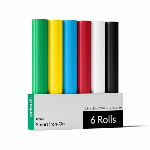 Cricut 13\" x 12\" Smart Iron-On Sampler 6-Pack: $9.79 Cricut 13\" x 12\" Smart Iron-On Sampler 6-Pack: $9.79