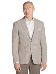 Calvin Klein Men's Slim Fit Tic Sport Coat for $40 + free shipping