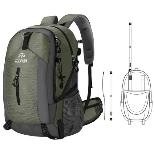OutdoorMaster 50L Hiking Backpack: $119.02 OutdoorMaster 50L Hiking Backpack: $119.02