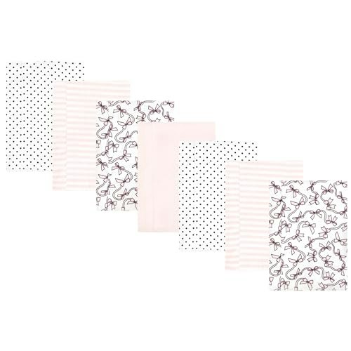 Hudson Baby Cotton Poly Flannel Burp Cloths 7-Pack: $8.46