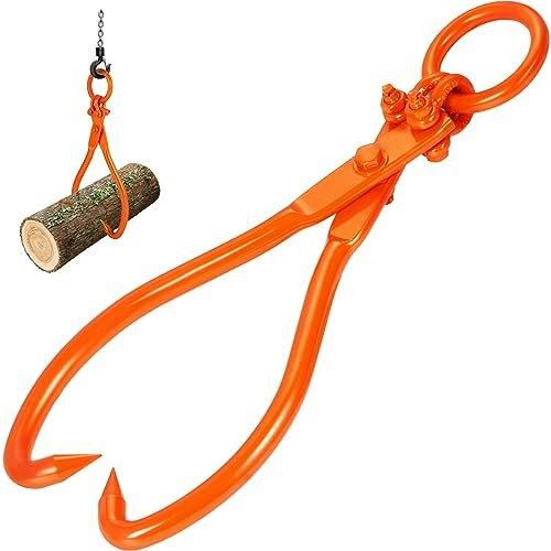 Vevor 18-inch 772-lb. 2-Claw Log Skidding Tongs: $20.20 Vevor 18-inch 772-lb. 2-Claw Log Skidding Tongs: $20.20