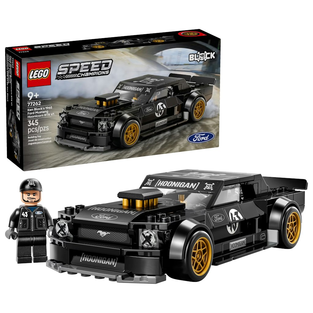 LEGO Speed Champions Ken Block's '65 Ford Mustang Hoonicorn V1: $24 LEGO Speed Champions Ken Block's '65 Ford Mustang Hoonicorn V1: $24