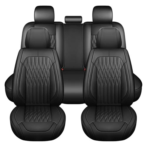 Huidasource Universal Waterproof Faux Leather Car Seat Covers: $98.99