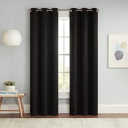 Eclipse Darrell Blackout Thermal Grommet Curtain 37x84: $9.84