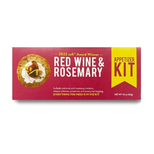 Crackerology Red Wine & Rosemary Gourmet Snack Kit: $14.71 Crackerology Red Wine & Rosemary Gourmet Snack Kit: $14.71