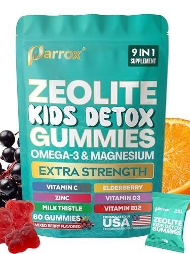 Parrox Zeolite Kids Detox Gummies 60-Count: $23.71 Parrox Zeolite Kids Detox Gummies 60-Count: $23.71