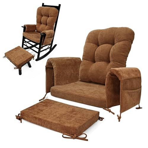 Glyzia 5-Piece Glider Rocker Replacement Cushion Set: $81.18 Glyzia 5-Piece Glider Rocker Replacement Cushion Set: $81.18