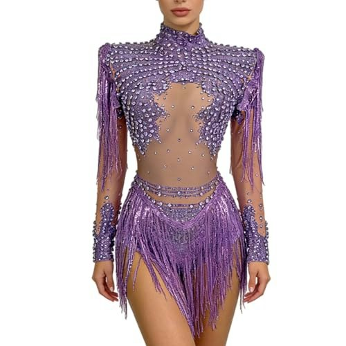 Celesinyi Sparkly Sequin Bodysuit: $101.99 Celesinyi Sparkly Sequin Bodysuit: $101.99