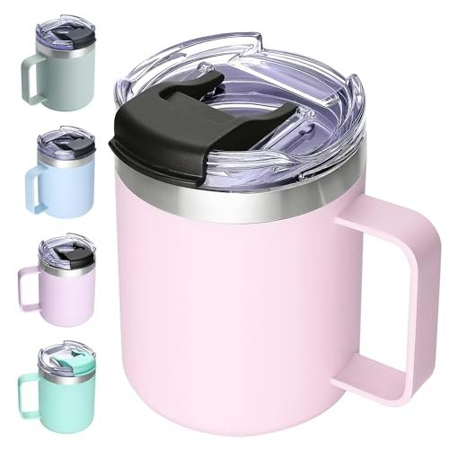 Aloufea 12oz Insulated Travel Coffee Mug: $14.44 Aloufea 12oz Insulated Travel Coffee Mug: $14.44