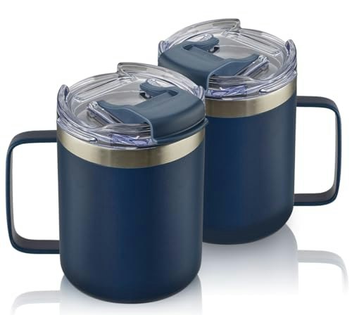 Aloufea 12oz Stainless Steel Insulated Coffee Mug 2-Pack: $19.71 Aloufea 12oz Stainless Steel Insulated Coffee Mug 2-Pack: $19.71