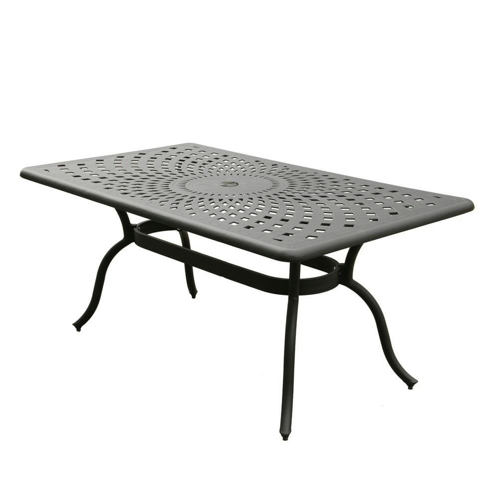 Aluminum Rectangular Outdoor Dining Table: $518.60 Aluminum Rectangular Outdoor Dining Table: $518.60