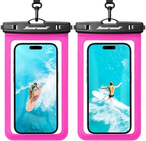 Hiearcool Waterproof Phone Pouch 2-Pack: $11.04