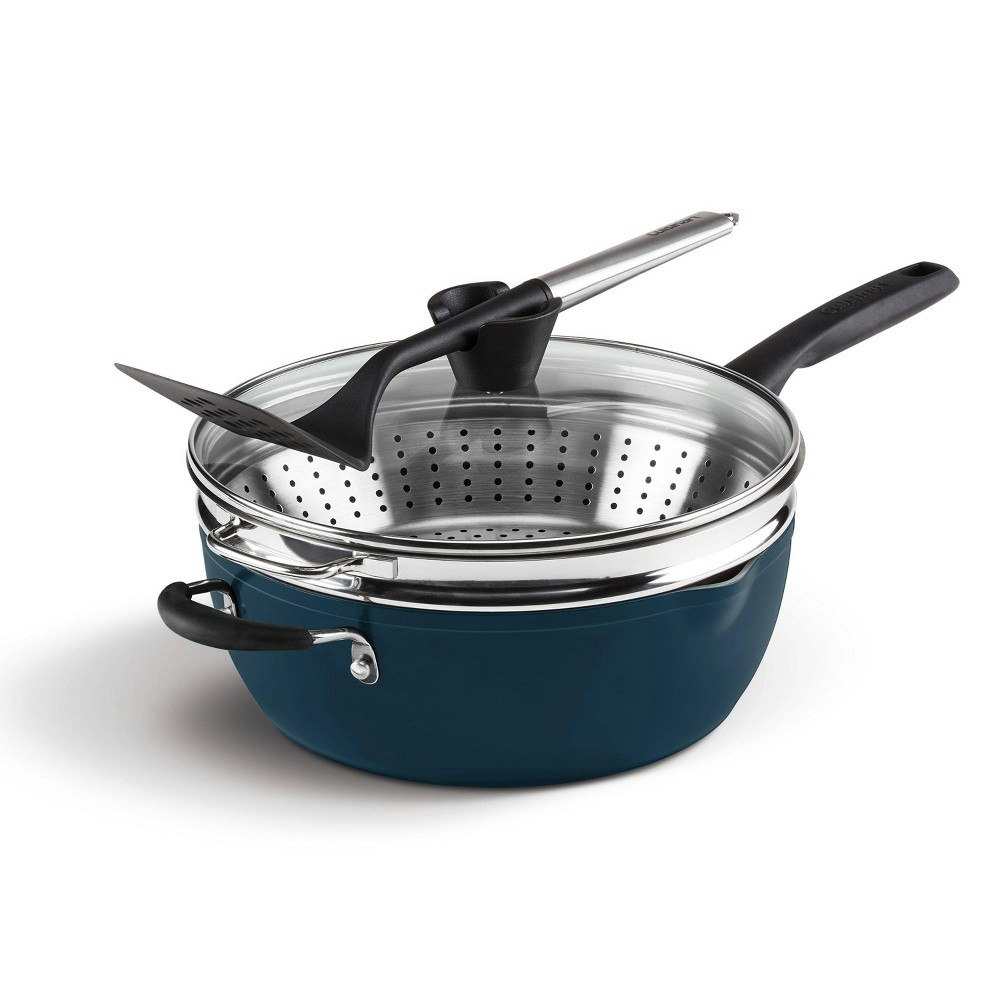 Cuisinart 4-Piece Nonstick Ceramic Cookware Set: $89.99 Cuisinart 4-Piece Nonstick Ceramic Cookware Set: $89.99