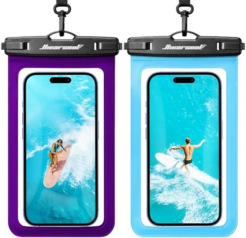 Hiearcool Waterproof Phone Pouch 2-Pack: $11.89