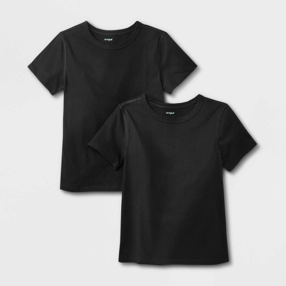 Cat & Jack Kids' Adaptive Short Sleeve T-Shirt 2-Pack: $9.50 Cat & Jack Kids' Adaptive Short Sleeve T-Shirt 2-Pack: $9.50
