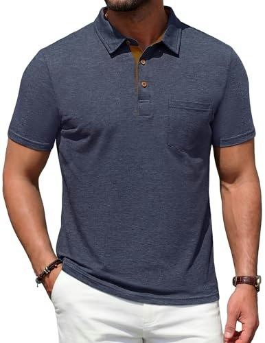 Asyjumpd Men's Cotton Polo Shirt: $13.49 Asyjumpd Men's Cotton Polo Shirt: $13.49