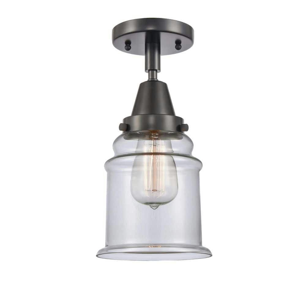 Canton 6-inch 1-Light Industrial Flush Mount Ceiling Light: $114.38 Canton 6-inch 1-Light Industrial Flush Mount Ceiling Light: $114.38