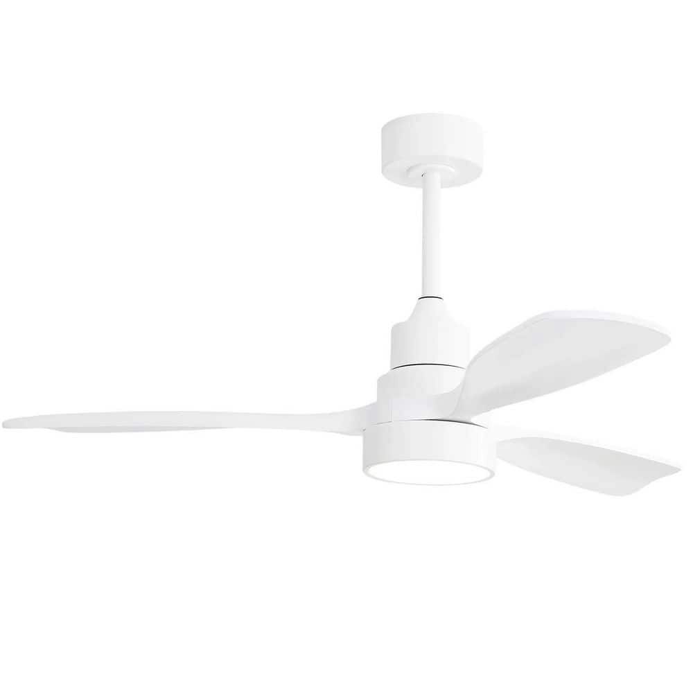 48-Inch Indoor White DC Motor Ceiling Fan: $158.41