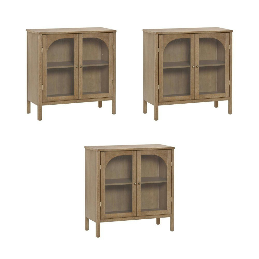 Nathan James Mason Console Cabinet 3-Piece Set: $869.99 Nathan James Mason Console Cabinet 3-Piece Set: $869.99