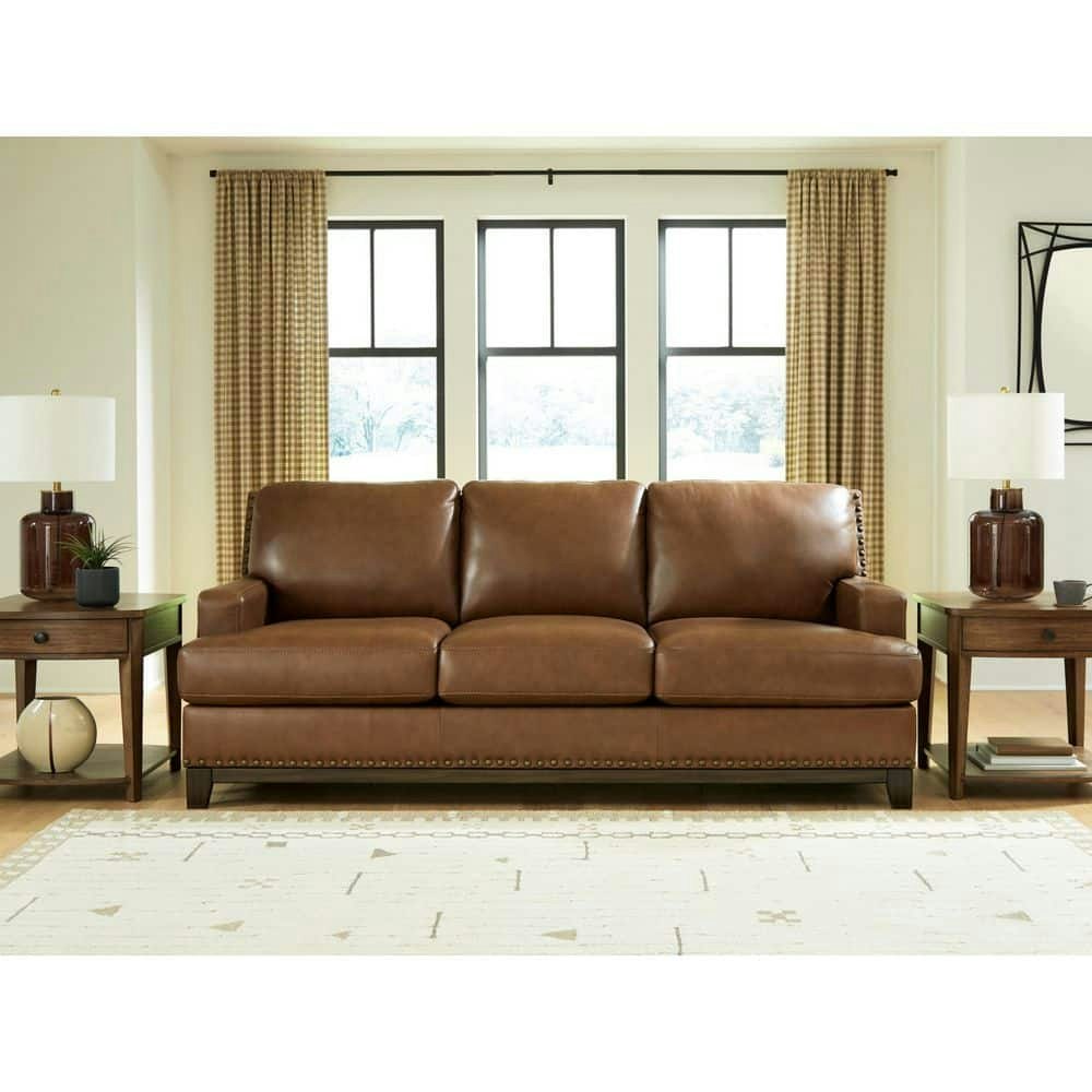 Brendola 90-inch Square Arm Leather Sofa: $1,070.15 Brendola 90-inch Square Arm Leather Sofa: $1,070.15