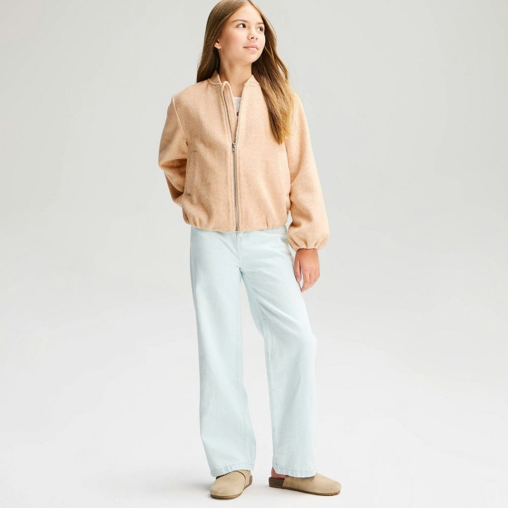 Cat & Jack Girls' Faux Wool Bubble Coat: $40 Cat & Jack Girls' Faux Wool Bubble Coat: $40