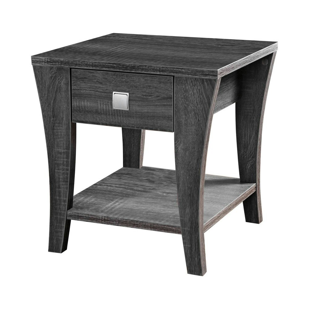 Homes Inside + Out Arcana 1-Drawer End Table: $399.99 Homes Inside + Out Arcana 1-Drawer End Table: $399.99