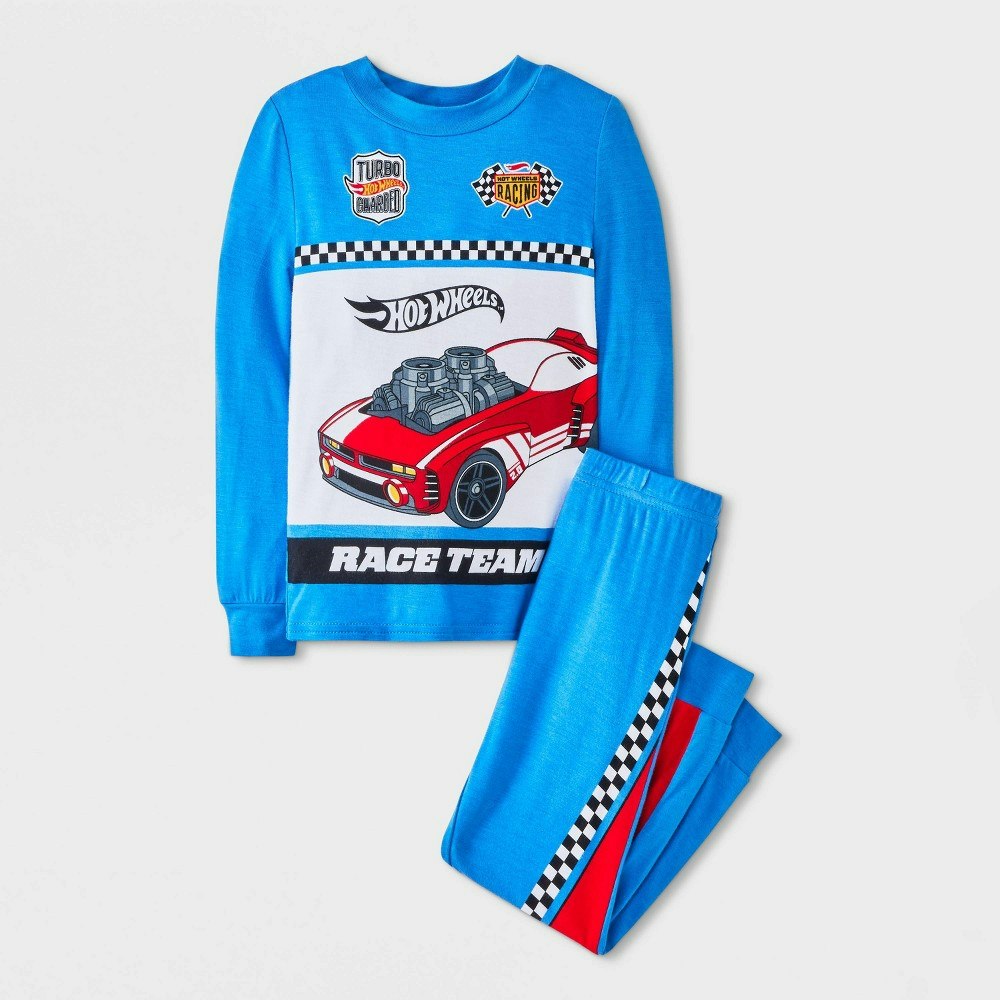 Hot Wheels Baby Boys' Long Sleeve Pajama Set 2-Piece: $14