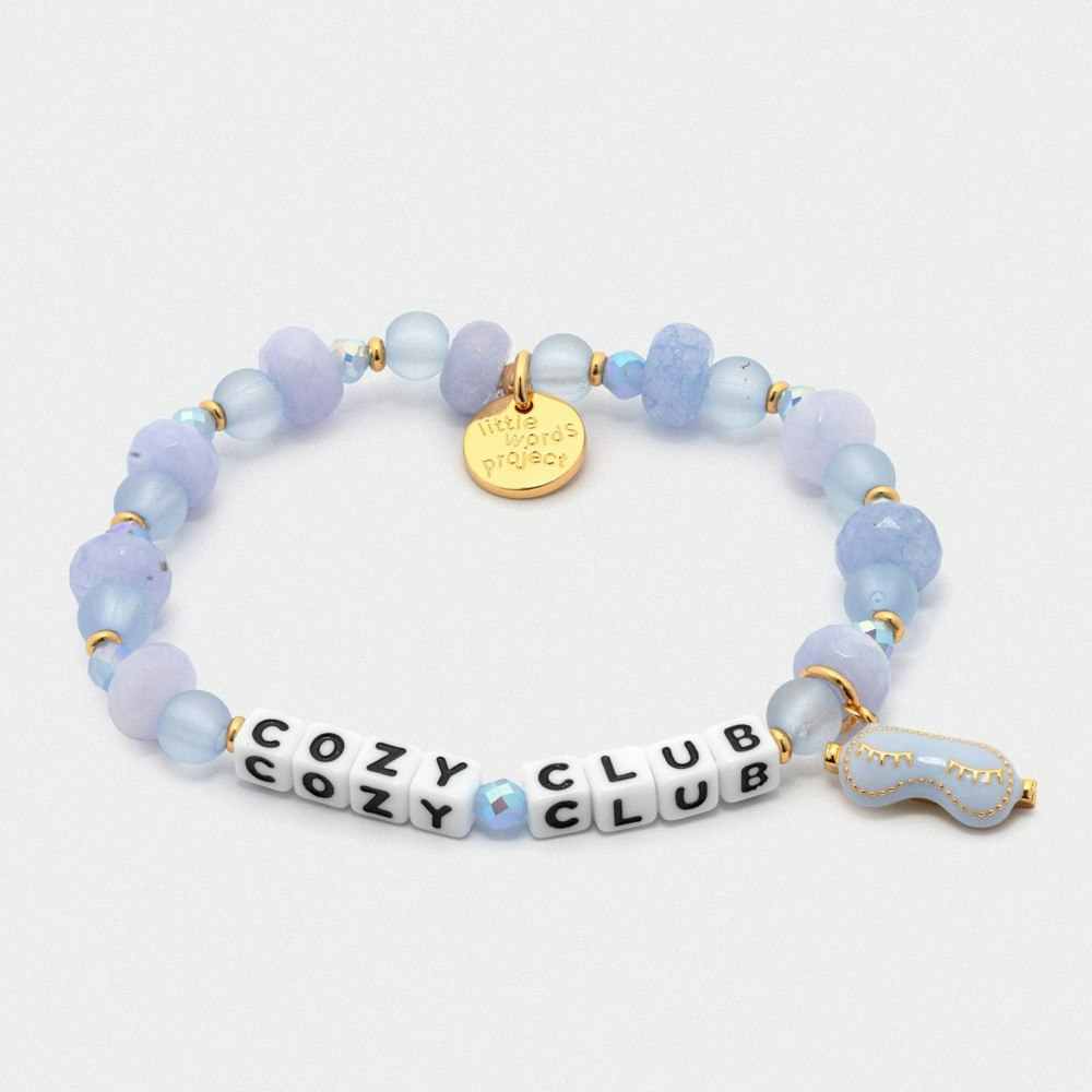 Little Words Project Cozy Club Bracelet: $25 Little Words Project Cozy Club Bracelet: $25
