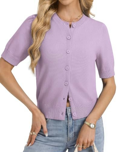 Grace Karin Women's Short Sleeve Cardigan: $27.19 Grace Karin Women's Short Sleeve Cardigan: $27.19