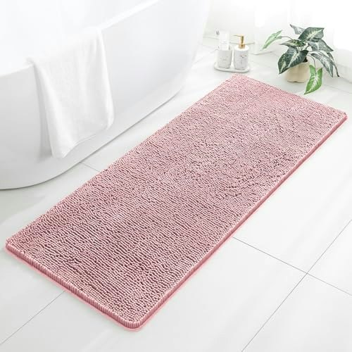 Kildoss 24"x60" Chenille Bathroom Runner Rug: $33.99 Kildoss 24"x60" Chenille Bathroom Runner Rug: $33.99