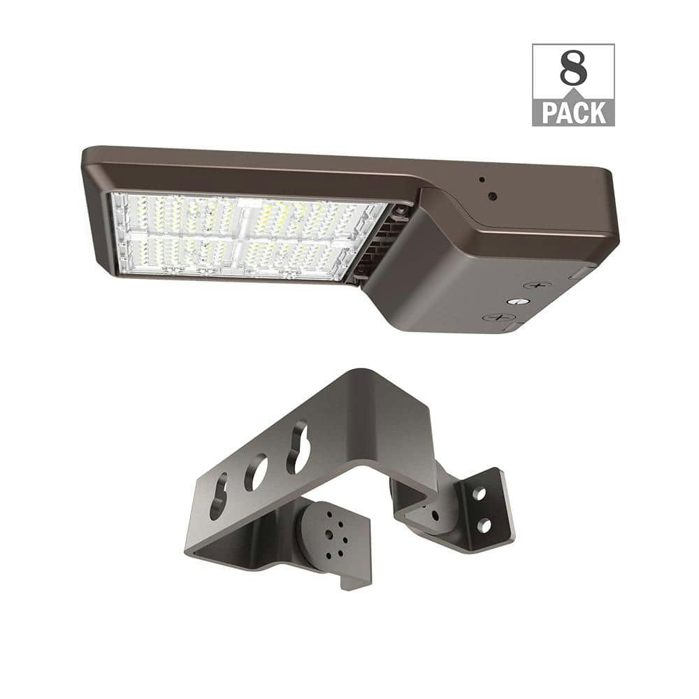 175-Watt Equivalent Integrated LED Bronze Area Light 8-Pack: $683.96 175-Watt Equivalent Integrated LED Bronze Area Light 8-Pack: $683.96